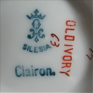 Old Ivory Silesia Clairon mark www.tsrestoration.com 