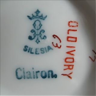 Old Ivory Silesia Clairon mark www.tsrestoration.com